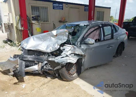 2016 Nissan Sentra S из США, поврежденный, VIN 3N1AB7AP2GY313444